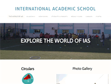 Tablet Screenshot of ias-dubai.com